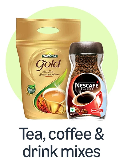 Tea and coffee